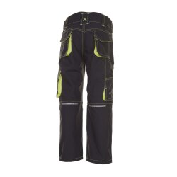 PLANAM Bundhose KIDS Reflexbiesen RIP-STOP Anthrazit/Gelb 134/140