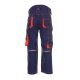 PLANAM Bundhose KIDS Reflexbiesen RIP-STOP Marine/Orange 134/140