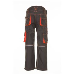 PLANAM Bundhose KIDS Reflexbiesen RIP-STOP Olivgrün/Orange 146/152