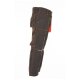 PLANAM Bundhose KIDS Reflexbiesen RIP-STOP Olivgrün/Orange 146/152