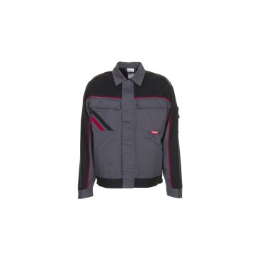 PLANAM Herren Bundjacke HIGHLINE Schiefer/Schwarz/Rot 48