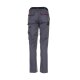 PLANAM Damen Bundhose HIGHLINE Schiefer/Schwarz/Rot 36