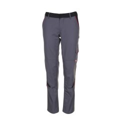 PLANAM Damen Bundhose HIGHLINE Schiefer/Schwarz/Rot 44