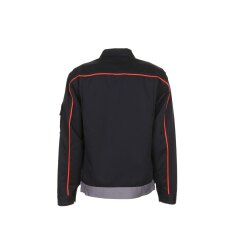 PLANAM Herren V2 Bundjacke VISLINE Schwarz/Orange/Zink 42