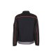PLANAM Herren V2 Bundjacke VISLINE Schwarz/Orange/Zink 42