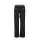PLANAM Herren Bundhose VISLINE Schwarz/Orange/Zink 50