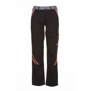 PLANAM Herren Bundhose VISLINE Schwarz/Orange/Zink 66