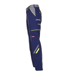 PLANAM Herren Bundhose VISLINE Marine/Gelb/Zink 66