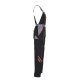 PLANAM Herren Latzhose VISLINE Schwarz/Orange/Zink 30