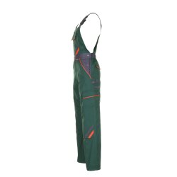 PLANAM Herren Latzhose VISLINE Grün/Orange/Schiefer 27