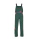 PLANAM Herren Latzhose VISLINE Grün/Orange/Schiefer 27