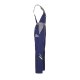 PLANAM Herren Latzhose VISLINE Marine/Gelb/Zink 52