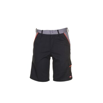 PLANAM Herren Shorts VISLINE Schwarz/Orange/Zink L
