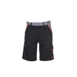 PLANAM Herren Shorts VISLINE Schwarz/Orange/Zink L