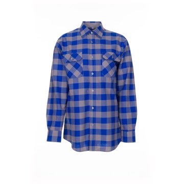Größe 41/42 Herren Planam Hemden Squarehemd kornblau zink Modell 0490