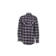 Größe 41/42 Herren Planam Hemden Squarehemd schwarz zink Modell 0492