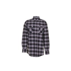 Größe 45/46 Herren Planam Hemden Squarehemd schwarz zink Modell 0492