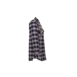 Größe 45/46 Herren Planam Hemden Squarehemd schwarz zink Modell 0492
