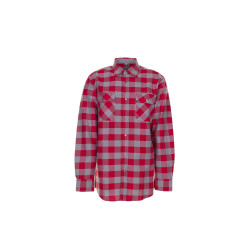 Größe 45/46 Herren Planam Hemden Squarehemd rot zink Modell 0493