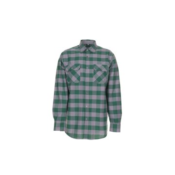 Größe 41/42 Herren Planam Hemden Squarehemd grün zink Modell 0494