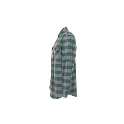 Größe 45/46 Herren Planam Hemden Squarehemd grün zink Modell 0494
