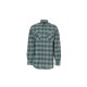 Größe 45/46 Herren Planam Hemden Squarehemd grün zink Modell 0494