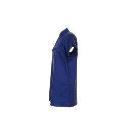 Größe 43/44 Herren Planam Hemden Köperhemd 1/4-Arm dunkelblau Modell 0418
