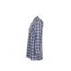 PLANAM Herren Flanellhemd HEMDEN Langarm Kent Blau kariert 39/40