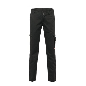 PLANAM Easy Damen Bundhose CASUAL Oberschenkeltaschen Schwarz 52