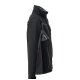 PLANAM Unisex Softshelljacke HIGHLINE Schwarz/Schiefer/Zink L