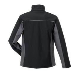 PLANAM Unisex Softshelljacke HIGHLINE Schwarz/Schiefer/Zink M