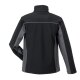 PLANAM Unisex Softshelljacke HIGHLINE Schwarz/Schiefer/Zink M