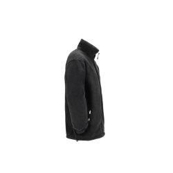 PLANAM Unisex Stream Fleecejacke OUTDOOR Schwarz/Anthrazit XXL