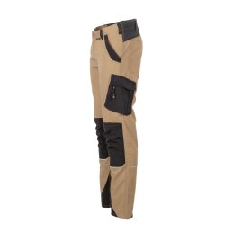 PLANAM Herren Bundhose NORIT 4-Wege-Stretch Sand/Schwarz
