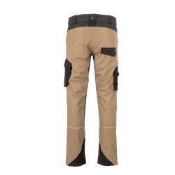 PLANAM Herren Bundhose NORIT 4-Wege-Stretch Sand/Schwarz