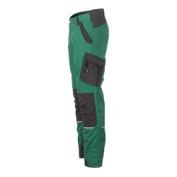 PLANAM Herren Bundhose NORIT 4-Wege-Stretch Grün/Schwarz