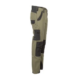 PLANAM Herren Bundhose NORIT 4-Wege-Stretch Oliv/Schwarz