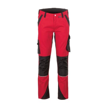 PLANAM Herren Bundhose NORIT 4-Wege-Stretch Rot/Schwarz