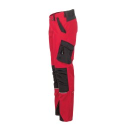 PLANAM Herren Bundhose NORIT 4-Wege-Stretch Rot/Schwarz