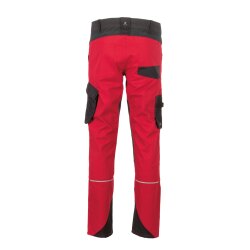 PLANAM Herren Bundhose NORIT 4-Wege-Stretch Rot/Schwarz