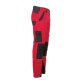 PLANAM Herren Bundhose NORIT 4-Wege-Stretch Rot/Schwarz