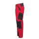 PLANAM Herren Bundhose NORIT 4-Wege-Stretch Rot/Schwarz