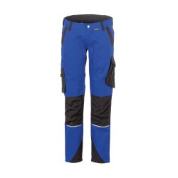 PLANAM Damen Bundhose NORIT 4-Wege-Stretch Kornblau/Schwarz
