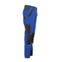 PLANAM Damen Bundhose NORIT 4-Wege-Stretch Kornblau/Schwarz