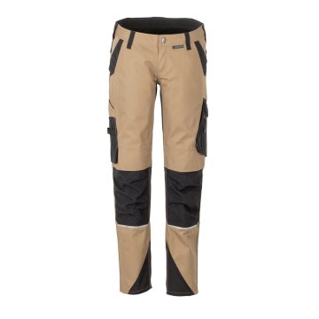 PLANAM Damen Bundhose NORIT 4-Wege-Stretch Sand/Schwarz