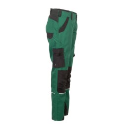 PLANAM Damen Bundhose NORIT 4-Wege-Stretch Grün/Schwarz