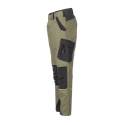 PLANAM Damen Bundhose NORIT 4-Wege-Stretch Oliv/Schwarz