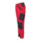 PLANAM Damen Bundhose NORIT 4-Wege-Stretch Rot/Schwarz