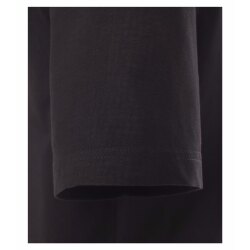 CASAMODA Herren T-Shirt Kurzarm V-Neck Regular Fit Schwarz