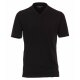 CASAMODA Herren T-Shirt Kurzarm V-Neck Regular Fit Schwarz